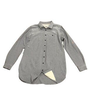 Orvis Women's Fishing Tunic Shirt, Blue Striped, M